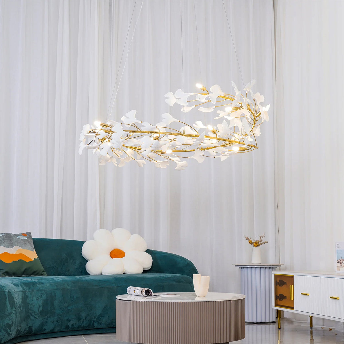 gingko-chandelier-u