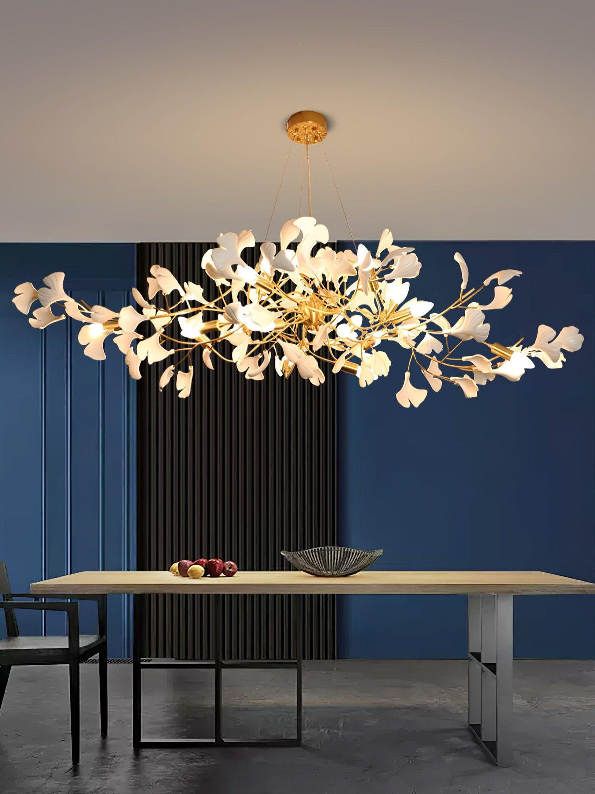 modern-ginkgo-ceramic-chandelier