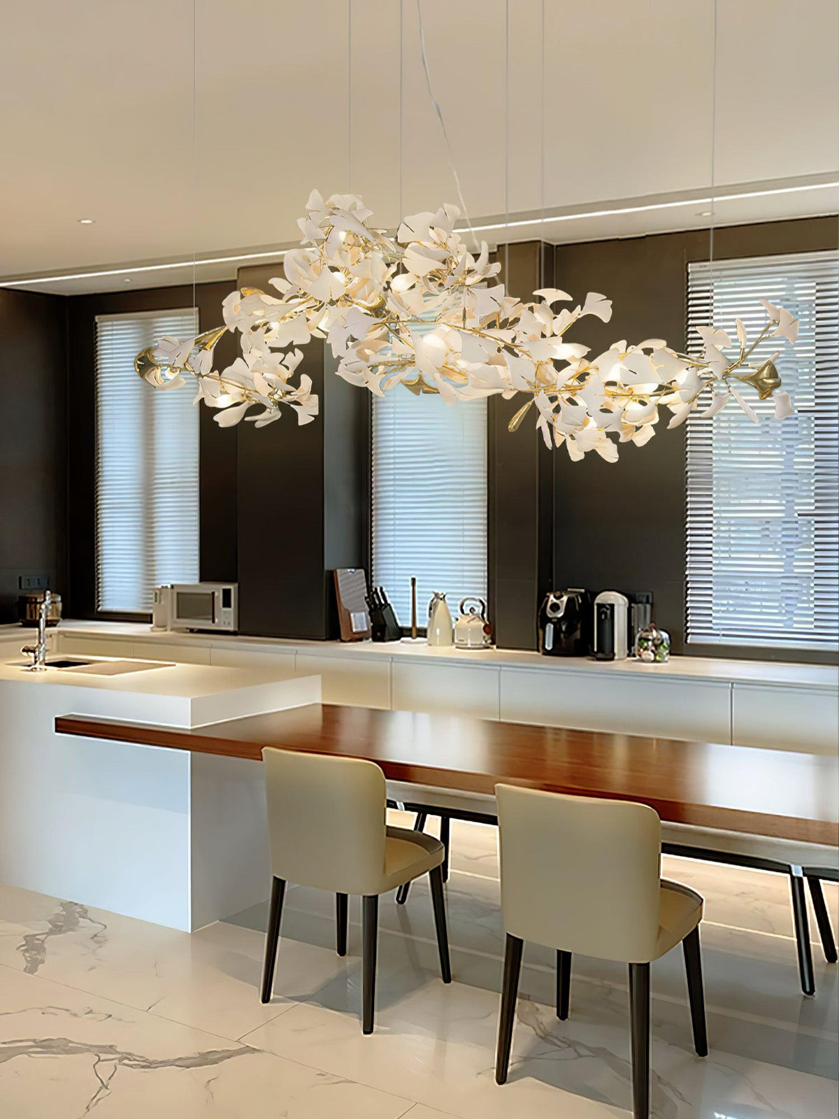 modern-ginkgo-ceramic-chandelier