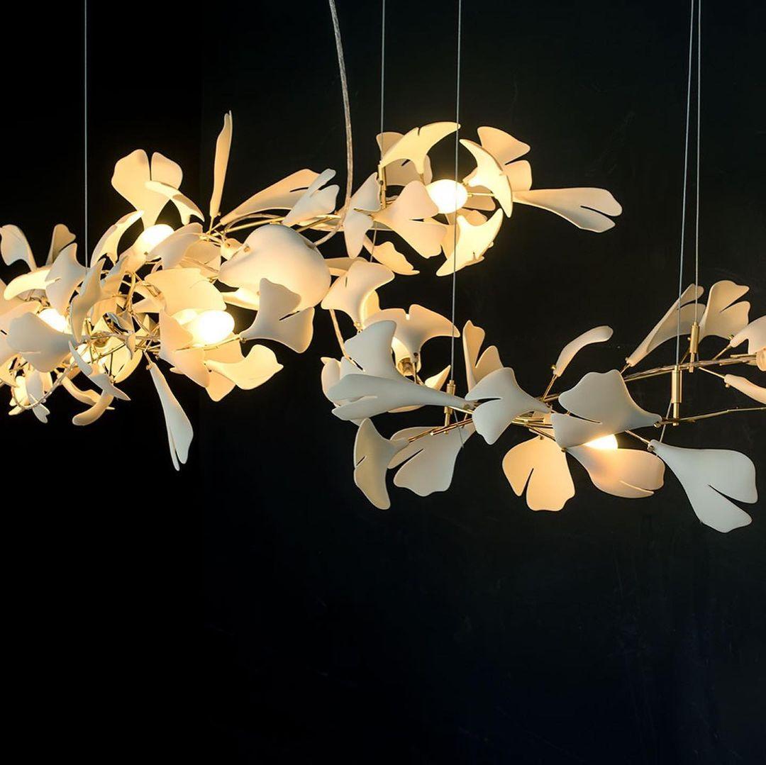 gingko-leaf-chandelier