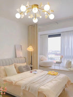 Ginkgo Glass Ceiling Lamp