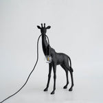 Giraffe Royale Sculpture Floor Lamp – Modern Crystal Pendant Light