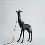Giraffe Royale Sculpture Floor Lamp – Modern Crystal Pendant Light