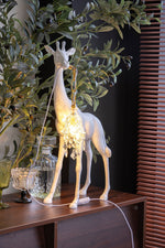 Giraffe Royale Sculpture Floor Lamp – Modern Crystal Pendant Light