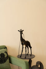 Giraffe Royale Sculpture Floor Lamp – Modern Crystal Pendant Light