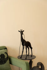 Giraffe Royale Sculpture Floor Lamp – Modern Crystal Pendant Light