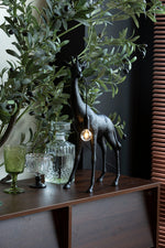 Giraffe Royale Sculpture Floor Lamp – Modern Crystal Pendant Light