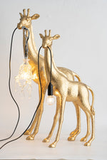 Giraffe Royale Sculpture Floor Lamp – Modern Crystal Pendant Light