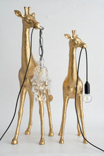 Giraffe Royale Sculpture Floor Lamp – Modern Crystal Pendant Light
