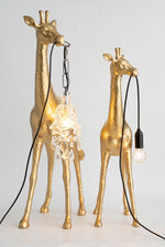 Giraffe Royale Sculpture Floor Lamp – Modern Crystal Pendant Light
