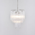 Giselle Murano Glass Chandelier – Hand-Blown Italian Glass Pendant Light for Dining Room and Living Room