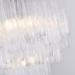 Giselle Murano Glass Chandelier – Hand-Blown Italian Glass Pendant Light for Dining Room and Living Room
