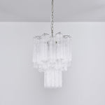 Giselle Murano Glass Chandelier – Hand-Blown Italian Glass Pendant Light for Dining Room and Living Room