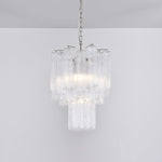 Giselle Murano Glass Chandelier – Hand-Blown Italian Glass Pendant Light for Dining Room and Living Room