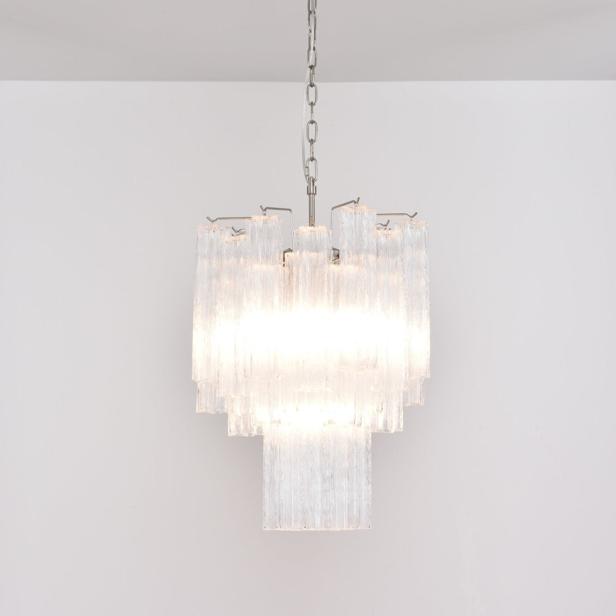 Giselle Murano Glass Chandelier – Hand-Blown Italian Glass Pendant Light for Dining Room and Living Room