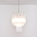 Giselle Murano Glass Chandelier – Hand-Blown Italian Glass Pendant Light for Dining Room and Living Room
