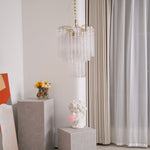 Giselle Murano Glass Chandelier – Hand-Blown Italian Glass Pendant Light for Dining Room and Living Room