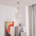 Giselle Murano Glass Chandelier – Hand-Blown Italian Glass Pendant Light for Dining Room and Living Room