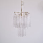 Giselle Murano Glass Chandelier – Hand-Blown Italian Glass Pendant Light for Dining Room and Living Room