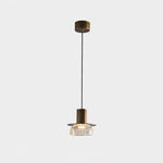 Glacier Crackle Glass Pendant Lamp