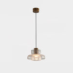 Glacier Crackle Glass Pendant Lamp