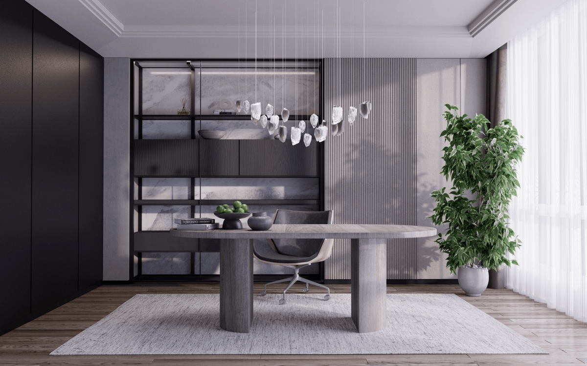 Glacier Crystal Glass LED Chandelier for Modern Interiors