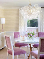 Lumière Cascade Glass Ball Chandelier – Modern Sculptural Pendant Light