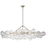 Lumière Cascade Glass Ball Chandelier – Modern Sculptural Pendant Light