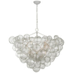 Lumière Cascade Glass Ball Chandelier – Modern Sculptural Pendant Light