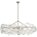 Lumière Cascade Glass Ball Chandelier – Modern Sculptural Pendant Light
