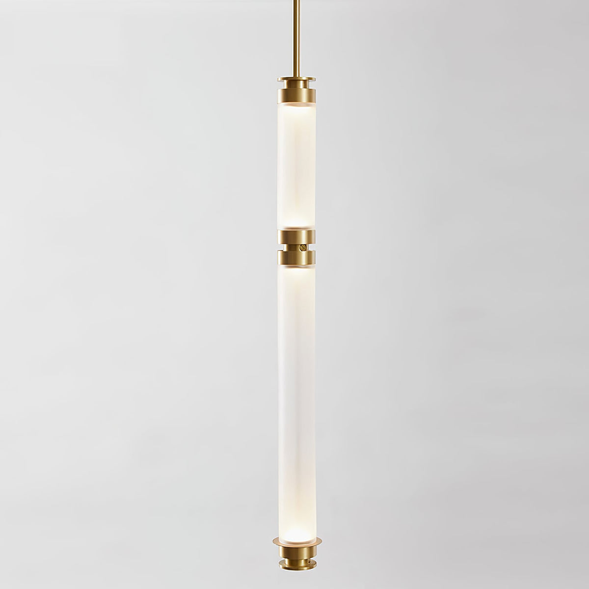 Artisan Glass Bead Linear Pendant Light for Modern Interiors