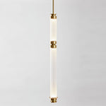 Artisan Glass Bead Linear Pendant Light for Modern Interiors