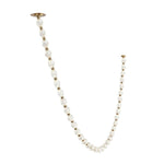 Riviere Glass Chain Chandelier – Modern Linear LED Pendant Light