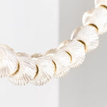 Riviere Glass Chain Chandelier – Modern Linear LED Pendant Light