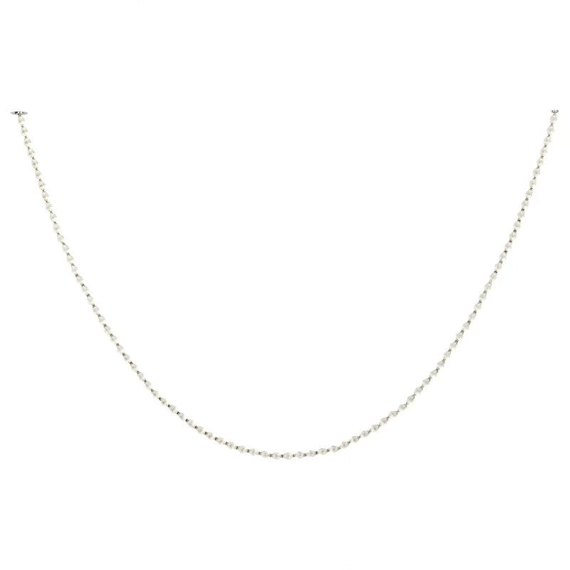 Riviere Glass Chain Chandelier – Modern Linear LED Pendant Light