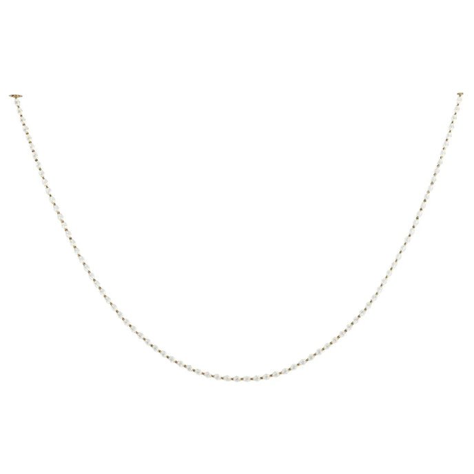 Riviere Glass Chain Chandelier – Modern Linear LED Pendant Light