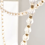 Riviere Glass Chain Chandelier – Modern Linear LED Pendant Light