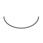 Riviere Glass Chain Chandelier – Modern Linear LED Pendant Light