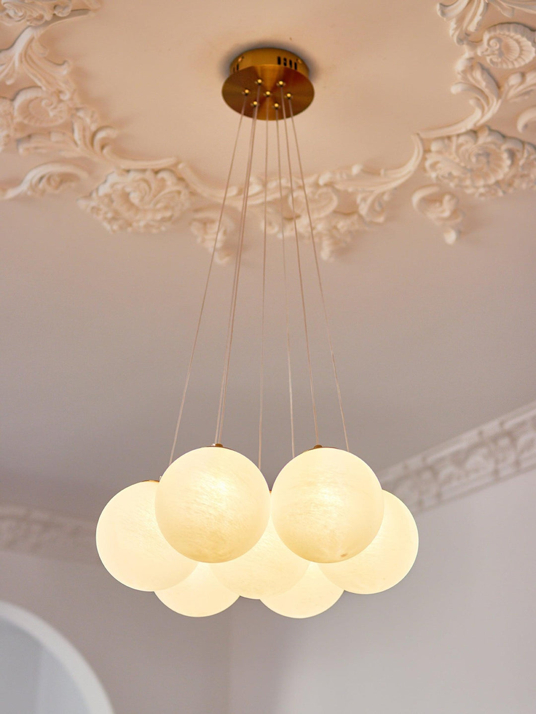 glass-cluster-chandelier