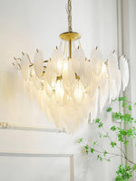 glass-feather-pearl-chandelier