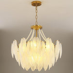 glass-feather-pearl-chandelier