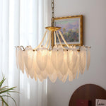 glass-feather-pearl-chandelier
