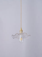 Glass Hibiscus Flower Swag Light