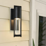 Waterproof Glass Modern Outdoor Wall Sconce