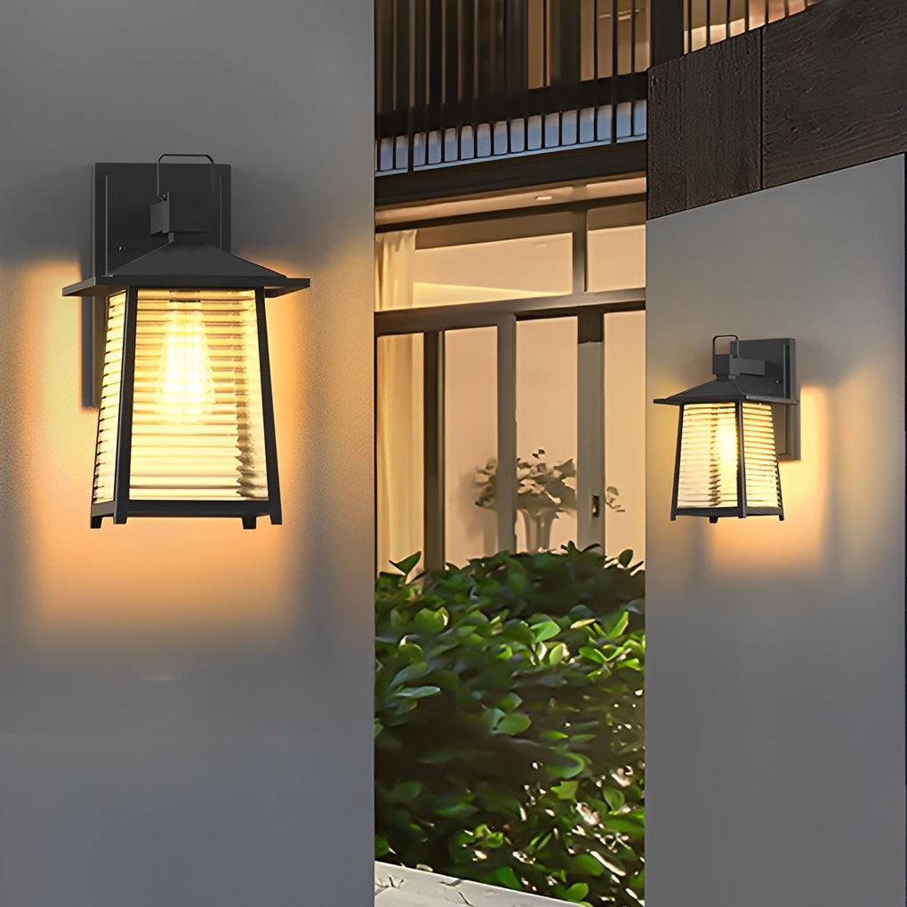 Thickened Retro Solar Outdoor Wall Light Ha084159