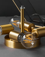 Glass Polyhedron Ceiling Light
