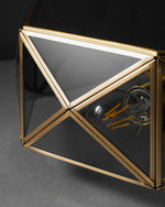 Glass Polyhedron Ceiling Light