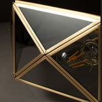 Glass Polyhedron Ceiling Light