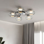 Glass Round Bowl Ceiling Lamp