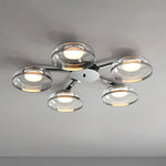 Glass Round Bowl Ceiling Lamp